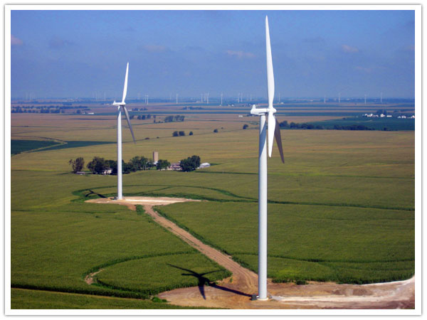 Wind Turbine Tower Erection