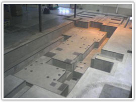 Existing Multi Level Foundation